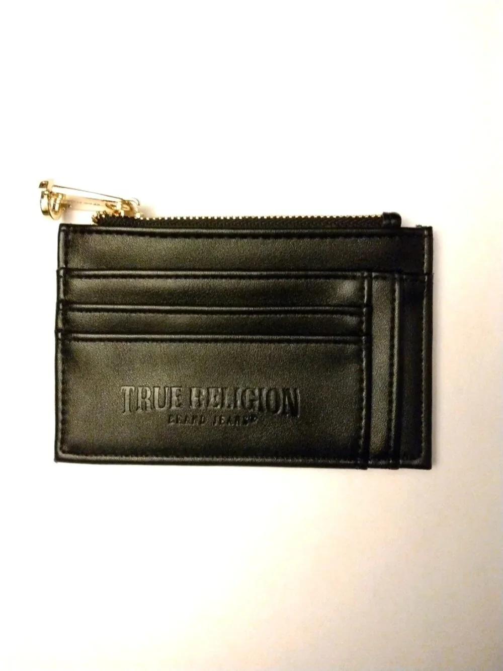 True Religion Men’s Black Card Wallet